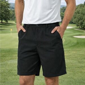 Nike Golf Dri-FIT‎ Men’s Black Golf Shorts – Size 40